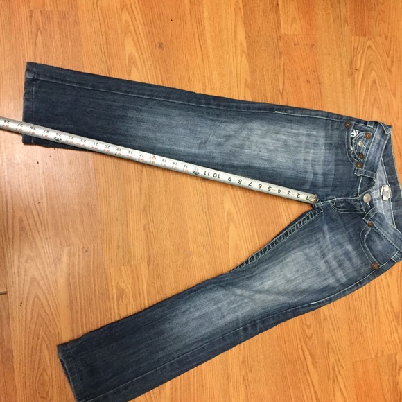 Women’s true religion size 25 bobby row set blue - Picture 2 of 6